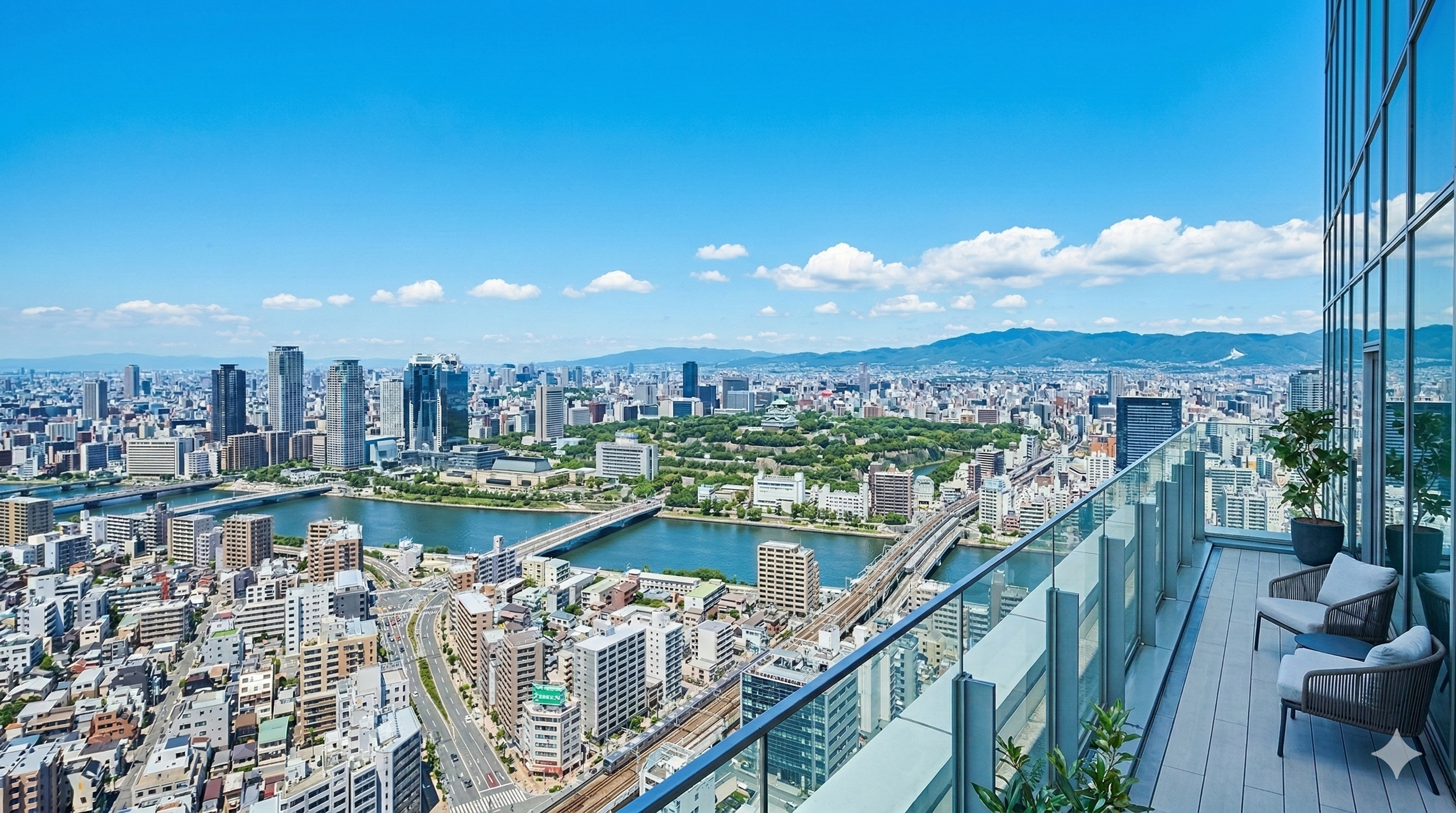 大阪・関西のビジネス街の風景