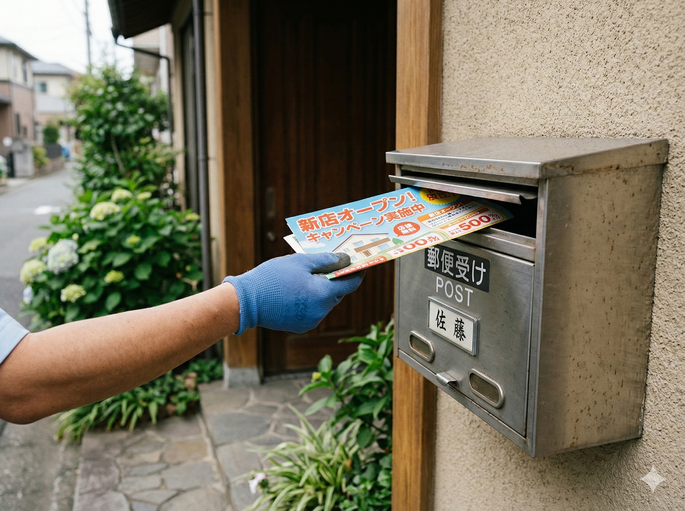 大阪・関西エリアの高品質ポスティング事業のイメージ