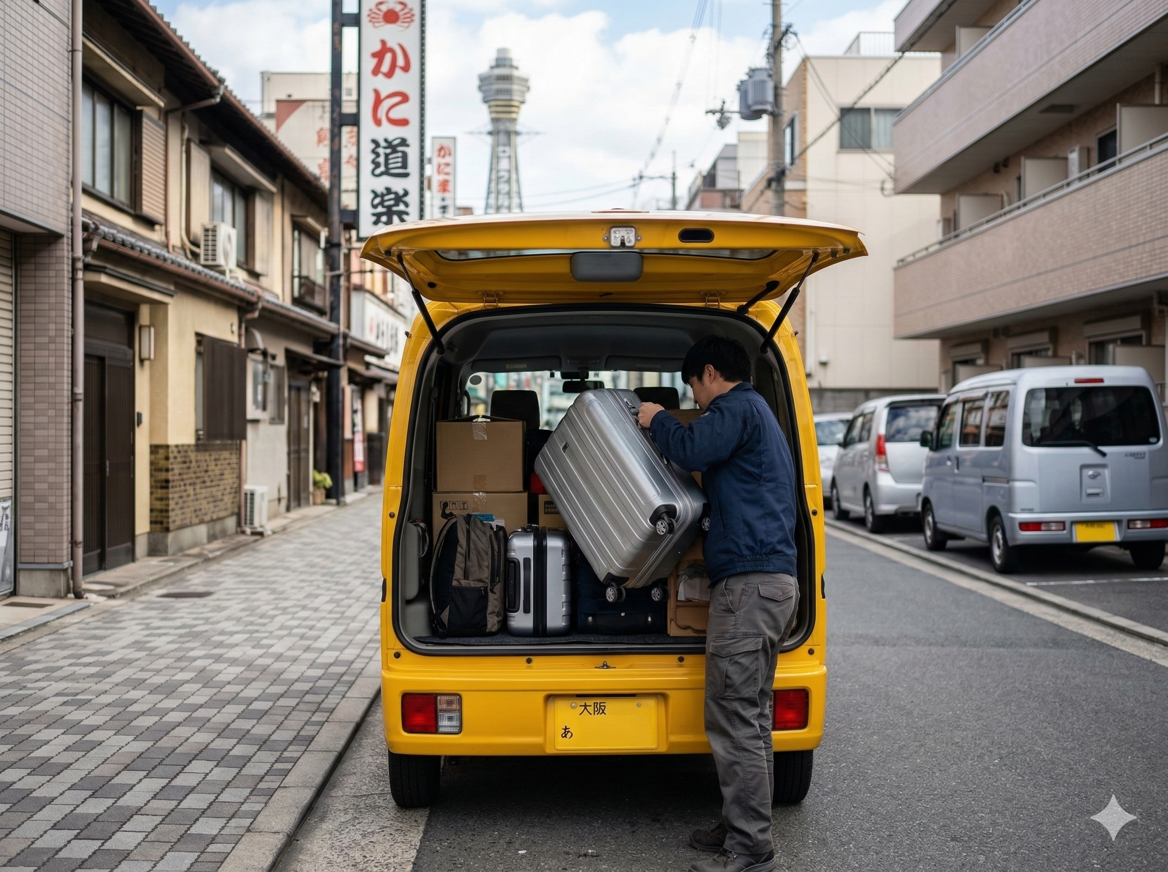 インバウンド向けスーツケース当日配送サービス（Trunk Trip）のイメージ